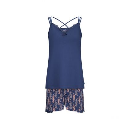 Charliechoe Women Shortama The Only One in the Sea blauw L -